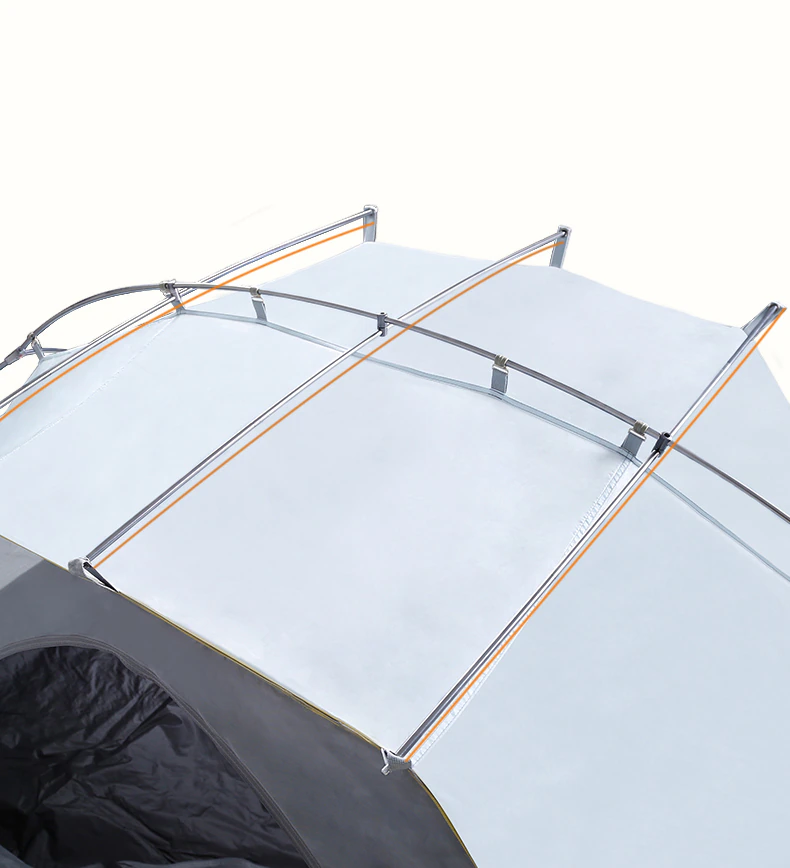 Cheap Goat Tents Hewolf Rain proof Tow Person Double Decked Outdoor Camping Tent 7075 Aluminum Alloy Tent Pole Tent Portable Winter   